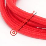 Сетевой шнур красный 2,0 м с выключателем