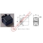 Герметичный разъем STEAB Paguro IP68 2х2,5 мм черный